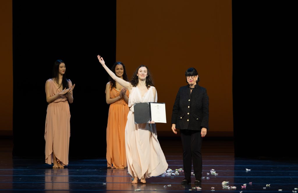 Irène-Lejeune-Preis 2026_Olja Aleksić bei der Preisverleiung_(c)Marie-Laure Briane