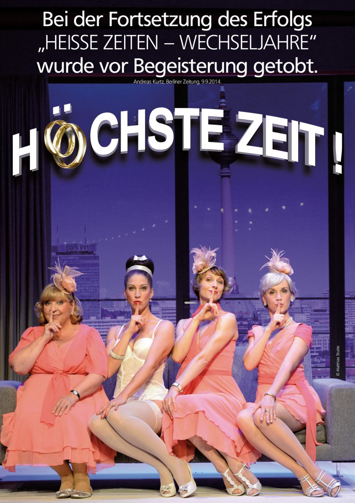 Plakat "Höchste Zeit" 2015